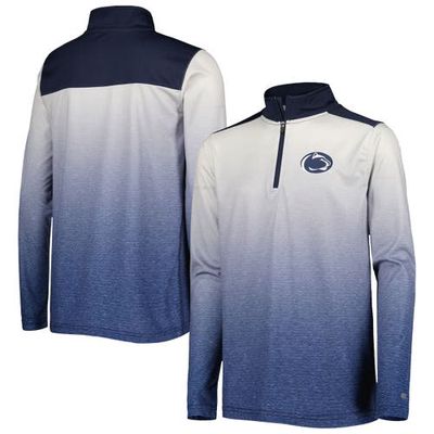 Youth Colosseum White/Navy Penn State Nittany Lions Max Quarter-Zip Jacket