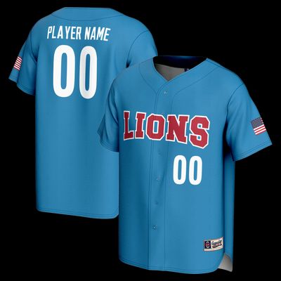 Youth GameDay Greats Blue Loyola Marymount Lions NIL Pick-A-Player Lightweight Baseball Jersey