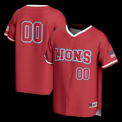 Youth GameDay Greats Red Loyola Marymount Lions NIL Pick-A-Player Lightweight Baseball Jersey