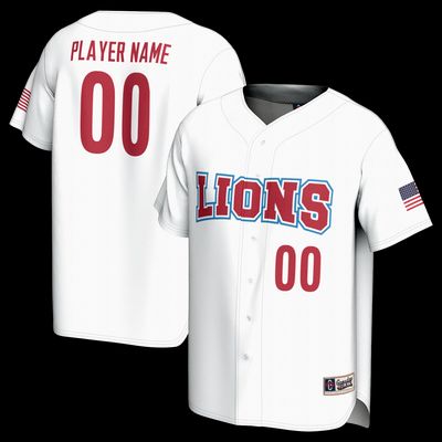 Youth GameDay Greats White Loyola Marymount Lions NIL Pick-A-Player Lightweight Baseball Jersey