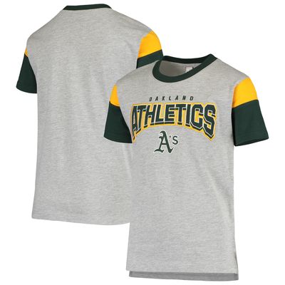 Youth Heathered Gray Oakland Athletics Winner Too Short T-Shirt