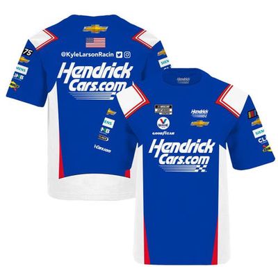 Youth Hendrick Motorsports Team Collection Royal Kyle Larson HendrickCars. com Sublimated Uniform T-Shirt