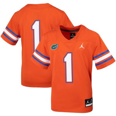 Youth Jordan Brand #1 Orange Florida Gators Untouchable Football Jersey