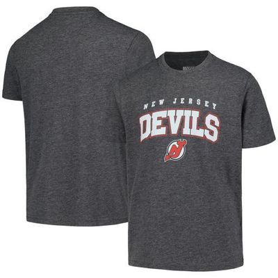 Youth Levelwear Heather Charcoal New Jersey Devils Little Richmond Core T-Shirt