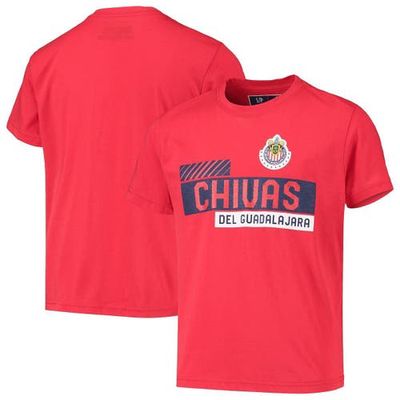 Youth Levelwear Red Chivas Logo T-Shirt