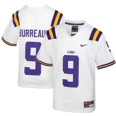 Youth Nike Joe Burrow White LSU Tigers 2020 NFL Draft Burreaux Replica Jersey