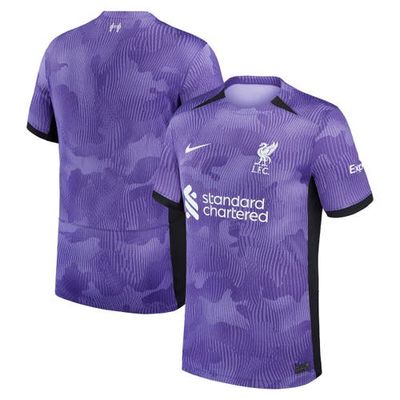 Youth Nike Purple Liverpool 2023/24 Third Stadium Replica Jersey