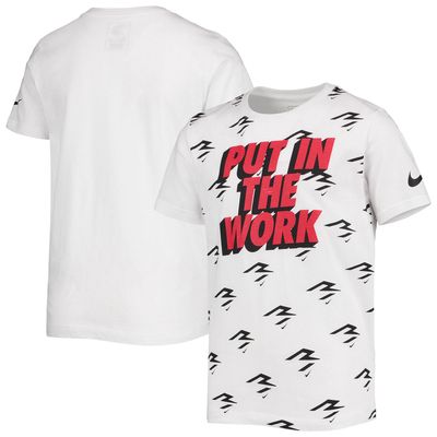 Youth Nike White 3BRAND by Russell Wilson Signature T-Shirt