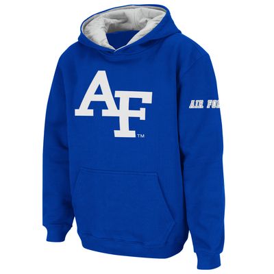 Youth Stadium Athletic Royal Air Force Falcons Big Logo Pullover Hoodie