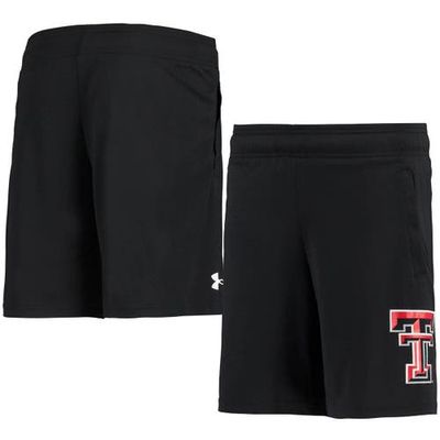 Youth Under Armour Black Texas Tech Red Raiders Tech Shorts