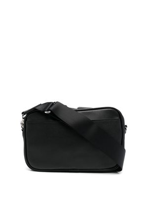 Y's leather cross-body bag - Black