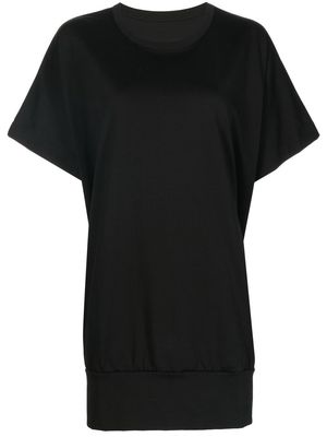 Y's oversize cotton T-shirt - Black