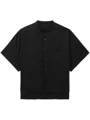 Y's short-sleeve cotton shirt - Black