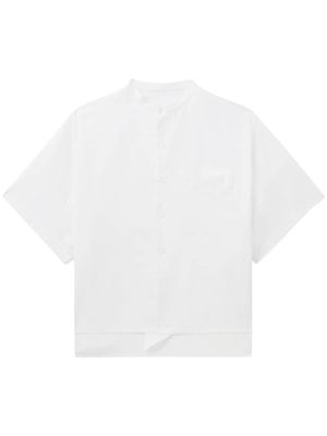 Y's short-sleeve cotton shirt - White