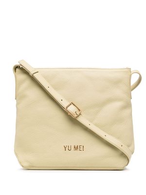 Yu Mei Braidy nappa leather crossbody bag - Neutrals