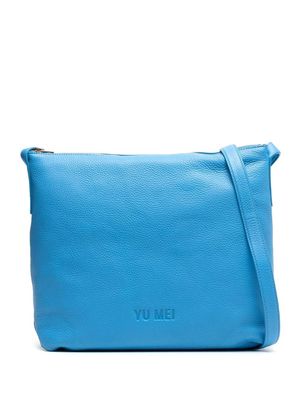 Yu Mei Braidy nappa leather tote bag - Blue