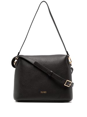 Yu Mei Ch'lita leather crossbody bag - Black