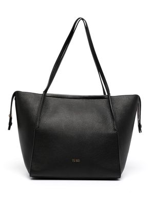 Yu Mei Claudia nappa leather tote bag - Black