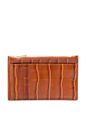 Yu Mei Frank leather cardholder - Orange