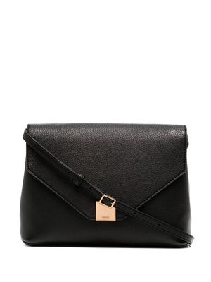 Yu Mei logo-plaque crossbody bag - Black