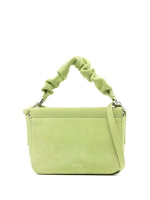 Yu Mei Scrunchie Vi suede crossbody bag - Green