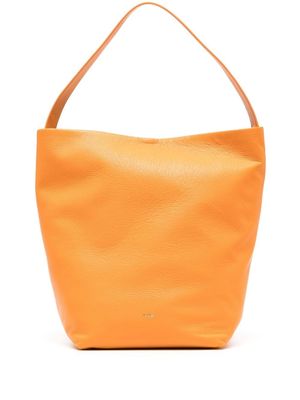 Yu Mei Teresa nappa leather tote bag - Orange