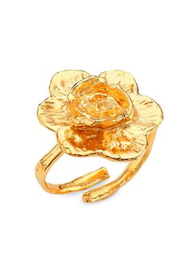 Yucatan Belize 24K Gold-Plated Ring
