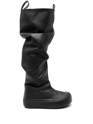 YUME YUME Fisherman knee boots - Black