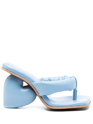 YUME YUME Love 110mm mules - Blue