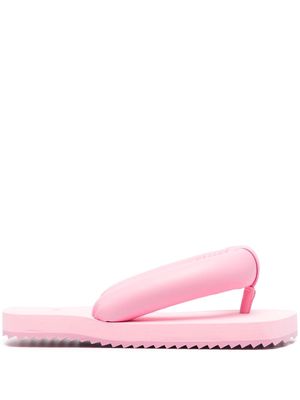 YUME YUME padded thong-strap sandals - Pink