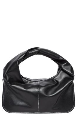 Yuzefi Wonton Leather Bag in Black