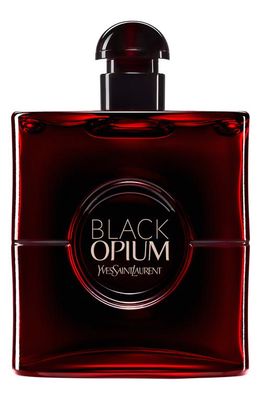 Yves Saint Laurent Black Opium Eau de Parfum Over Red 