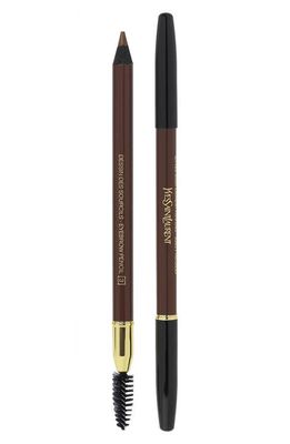 Yves Saint Laurent Eyebrow Pencil in 002 Dark Brown