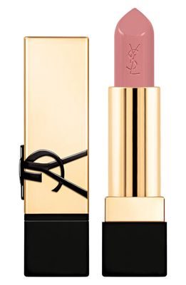 Yves Saint Laurent Rouge Pur Couture Caring Satin Lipstick with Ceramides in N14