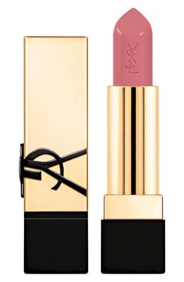 Yves Saint Laurent Rouge Pur Couture Caring Satin Lipstick with Ceramides in N44