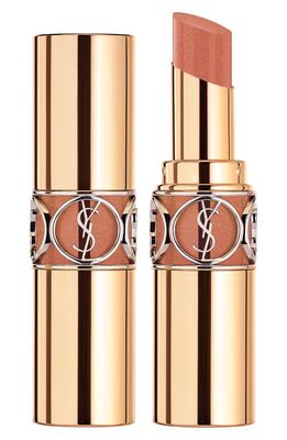 Yves Saint Laurent Rouge Volupté Shine Oil-in-Stick Lipstick Balm in 123 Nude Transparent