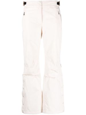 Yves Salomon insulated waterproof ski trousers - White
