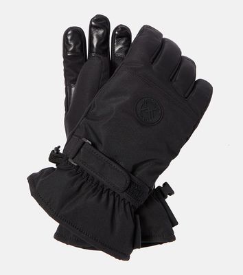 Yves Salomon Panelled gloves