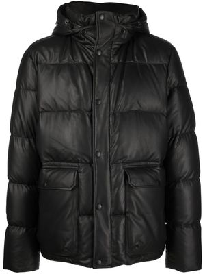 Yves Salomon zipped padded jacket - Black
