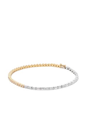 Yvonne Léon 18kt yellow and white gold diamond bracelet - Silver