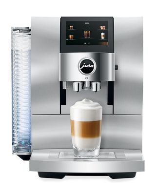 Z10 Premium Fully Automatic Hot & Cold Brew Coffee Machine, Aluminum White