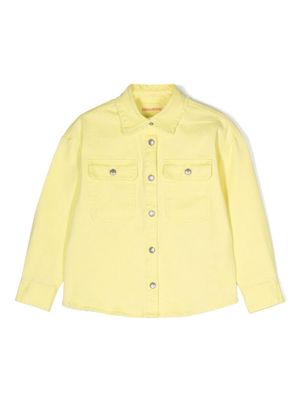 Zadig & Voltaire Kids denim shirt jacket - Yellow
