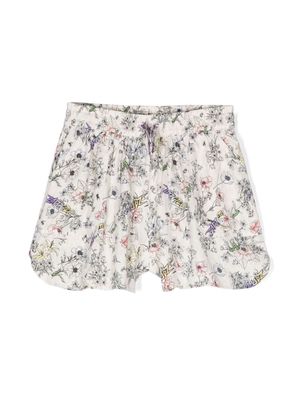 Zadig & Voltaire Kids floral-print shorts - Neutrals