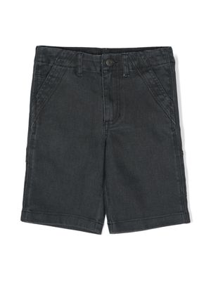 Zadig & Voltaire Kids washed denim shorts - Black