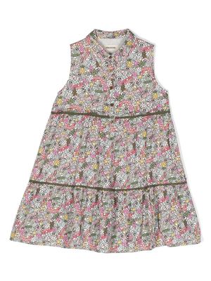 Zadig & Voltaire Kids x Core Cho floral-print sleeveless dress - Pink