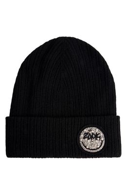 Zadig & Voltaire Thomsy Merino Wool Beanie in Noir