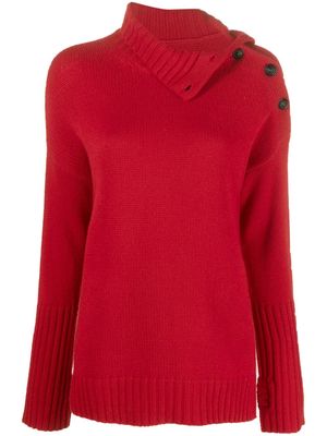 Zadig&Voltaire Alma cashmere knitted jumper - Red