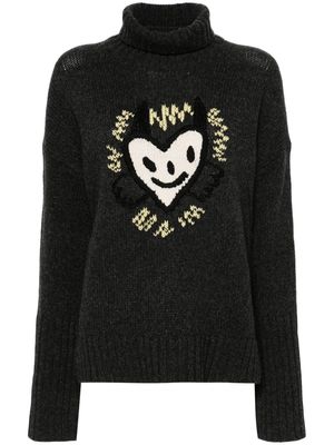 Zadig&Voltaire Alma We Heart jumper - Grey