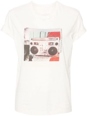 Zadig&Voltaire Anya Co Photoprint cotton T-shirt - Neutrals