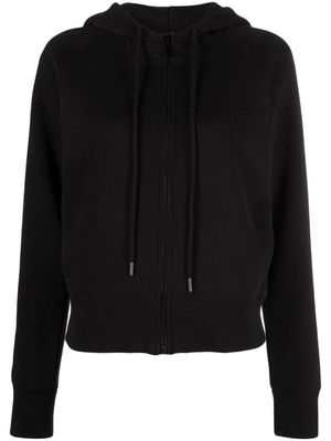 Zadig&Voltaire Aspene embroidered-devil hooded jacket - Black